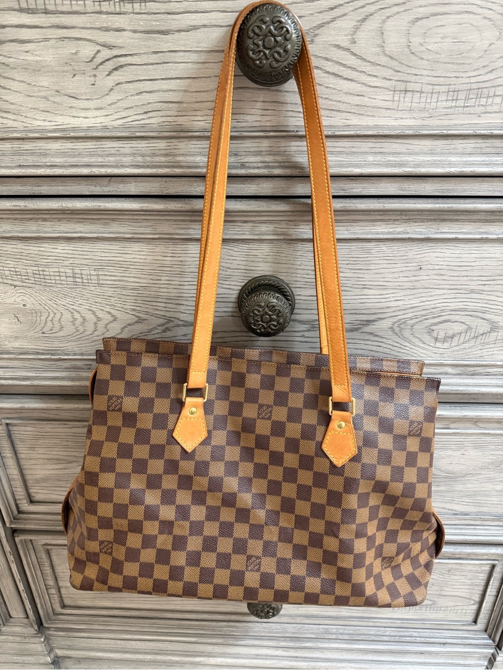 Louis Vuitton Limited Edition 1996 100 Anniversary Centenaire DE Shoulder Tote - Picture 9 of 15